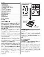 Предварительный просмотр 2 страницы Linear Personal Emergency Reporting System PERS-2400B Installation And Operation Instructions Manual