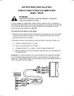 Preview for 2 page of Linear POWER ADAPTER CABLE 1092-06 Installation Instructions