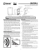 Linear WAPIRZ-1 Manual предпросмотр