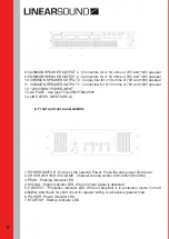 Предварительный просмотр 6 страницы Linearsound LTS.A4120L Operation Manual