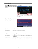 Предварительный просмотр 8 страницы LineEye LE-110SA Quick Start Manual