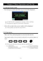 Предварительный просмотр 16 страницы LineEye LE-170SA Instruction Manual