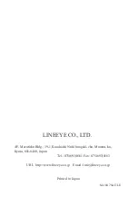 Предварительный просмотр 60 страницы LineEye LE-170SA Instruction Manual