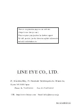 Предварительный просмотр 44 страницы LineEye LE-650H2 Installation And Operating Manual