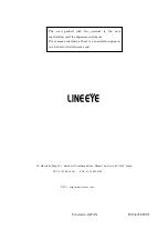 Предварительный просмотр 28 страницы LineEye SI-20USB Instruction Manual