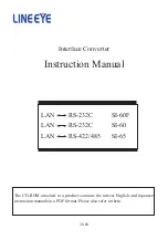 Предварительный просмотр 1 страницы LineEye SI-60 Instruction Manual