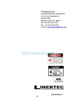 Предварительный просмотр 64 страницы Linertec LPG-300 Series Instruction Manual