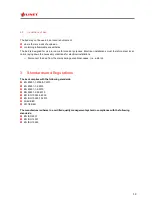 Preview for 12 page of LINET Eleganza 3XC User Manual And Technical Description