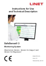 Preview for 1 page of LINET SafeSense 3 Instructions For Use And Technical Description