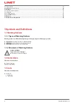 Preview for 4 page of LINET SafeSense 3 Instructions For Use And Technical Description