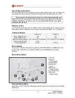 Preview for 4 page of LINET TOM 115 Assembly Manual