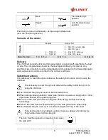 Preview for 5 page of LINET TOM 115 Assembly Manual