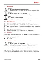 Preview for 63 page of LINET Virtuoso 3 Series Instructions For Use And Technical Description