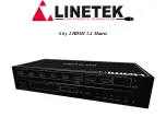 Linetek 6 by 2 HDMI 1.4 Matrix User Manual предпросмотр