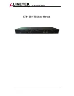 Предварительный просмотр 1 страницы Linetek LT1102-HTS User Manual