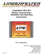 Lingenfelter NCC-001 Installation And Operating Instructions Manual предпросмотр