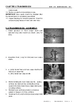 Preview for 165 page of Linhai ARCHON 400 Service Manual