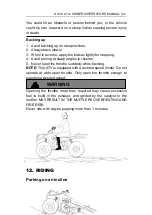 Preview for 74 page of Linhai ATV300-D T3b Owner'S/Operator'S Manual