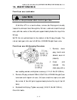 Preview for 107 page of Linhai Landboss LH800U-2D Owner'S/Operator'S Manual