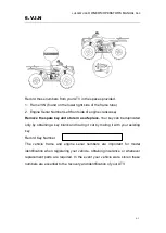 Preview for 29 page of Linhai LH400ATV-2B Owner'S/Operator'S Manual