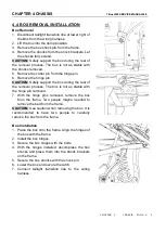 Предварительный просмотр 174 страницы Linhai T-Boss 550 Service Manual