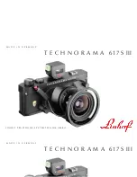 Preview for 1 page of LINHOF TECHNORAMA 617 S III Operating Instructions Manual