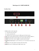 Предварительный просмотр 7 страницы Link Brand HDEXT1-4KHDR User Manual