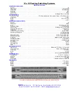 Предварительный просмотр 2 страницы Link electronics 860-XL1616H Routing Switchers 860-XL1616H Specification Sheet