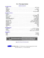 Предварительный просмотр 2 страницы Link electronics 861-XL161D Specification Sheet