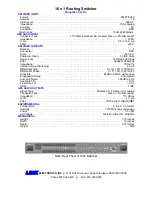 Предварительный просмотр 2 страницы Link electronics 861-XL161J Specification Sheet