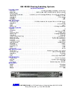 Предварительный просмотр 2 страницы Link electronics 862-XL804HD/2A Specification Sheet