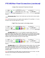 Предварительный просмотр 9 страницы Link electronics Caption Encoder/Decoder SD SDI/Analog PTC-892 Instruction Manual