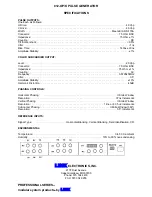 Preview for 2 page of Link electronics Genflex 812-OP/K Specification Sheet