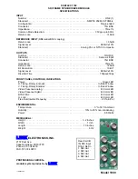 Предварительный просмотр 2 страницы Link electronics SDI Frame Synchronizer Module DigiFlex 1190 Specifications