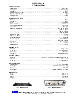 Preview for 2 page of Link electronics Two Field Closed Caption Decoder IEC-788 Specification Sheet