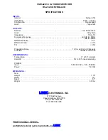 Предварительный просмотр 2 страницы Link electronics VSW-828 Specification Sheet