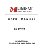 LINK-MI LM-DA104 User Manual preview