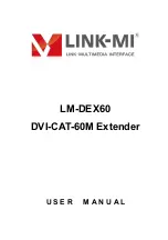 LINK-MI LM-DEX60 User Manual предпросмотр