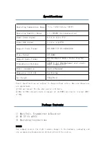 Preview for 3 page of LINK-MI LM-DEX60 User Manual