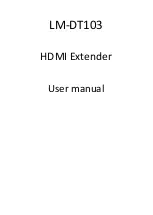 Preview for 1 page of LINK-MI LM-DT103 User Manual