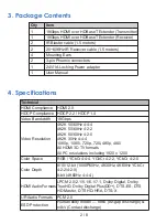 Preview for 4 page of LINK-MI LM-EX150HT User Manual