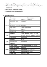 Preview for 3 page of LINK-MI LM-HT207KM User Manual