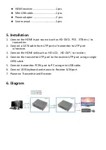 Preview for 5 page of LINK-MI LM-HT207KM User Manual