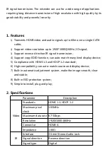 Preview for 2 page of LINK-MI LM-HT208 User Manual