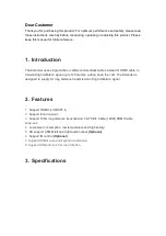 Preview for 2 page of LINK-MI LM-K120H-4K User Manual