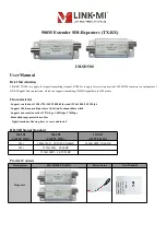 LINK-MI LM-SD500 User Manual preview