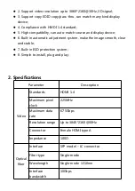 Предварительный просмотр 2 страницы LINK-MI LM-THF123H User Manual