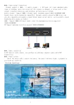 Preview for 7 page of LINK-MI LM-TV12-4K2K User Manual