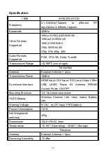 Предварительный просмотр 4 страницы LINK-MI LM-WX700 Manual