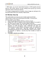 Предварительный просмотр 44 страницы Link-One L1-RW342 User Manual
